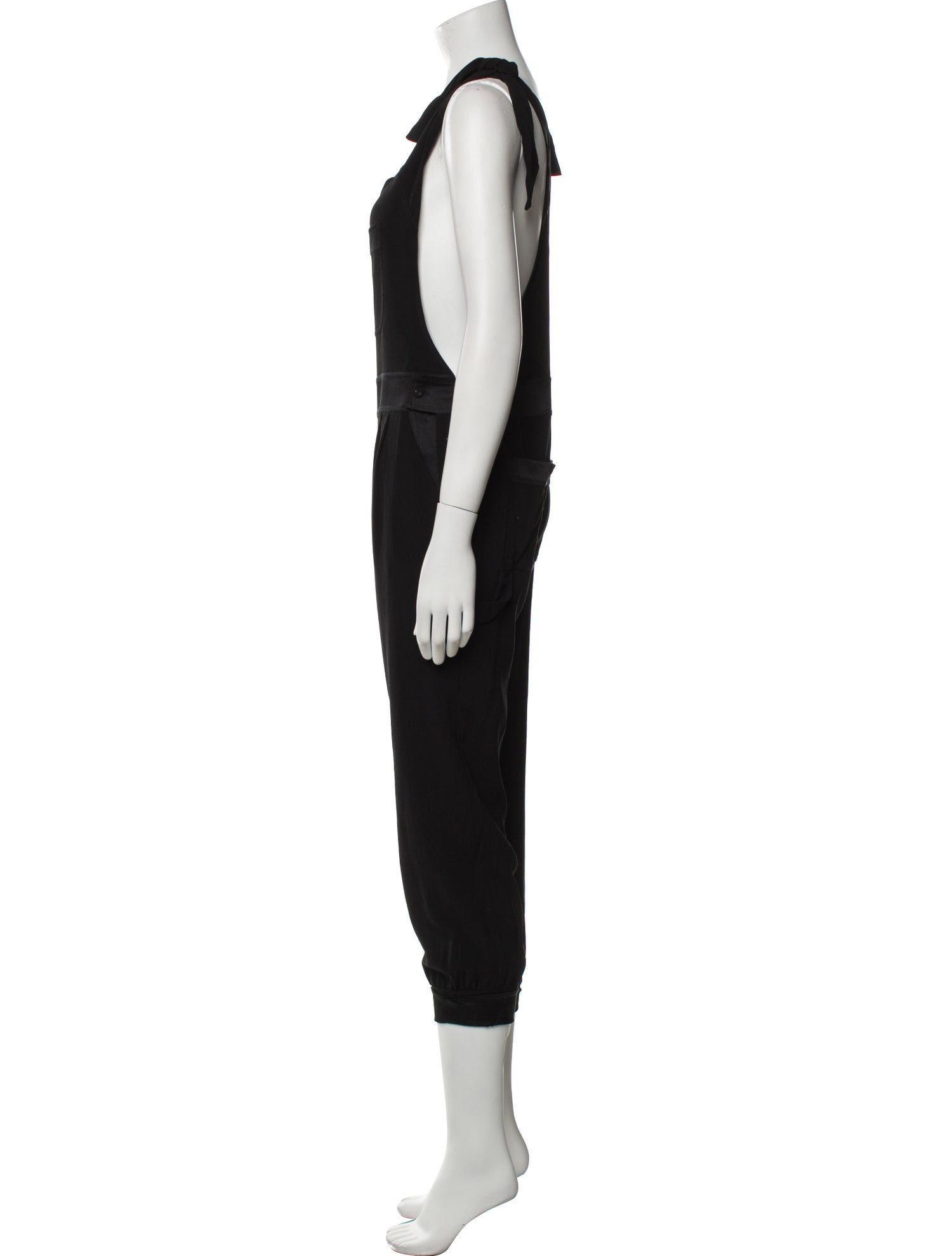 Diane von Furstenberg Silk Scoop Neck Jumpsuit