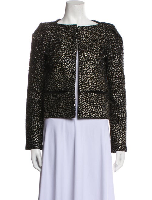 Diane von Furstenberg Wool Printed Evening Jacket