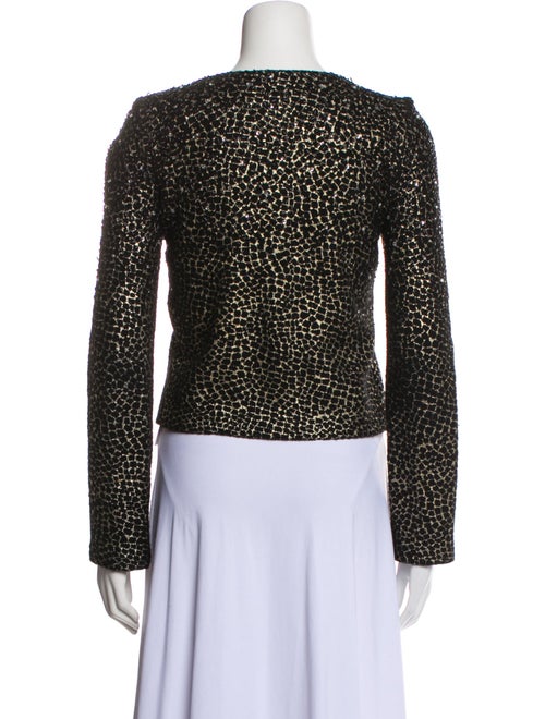 Diane von Furstenberg Wool Printed Evening Jacket