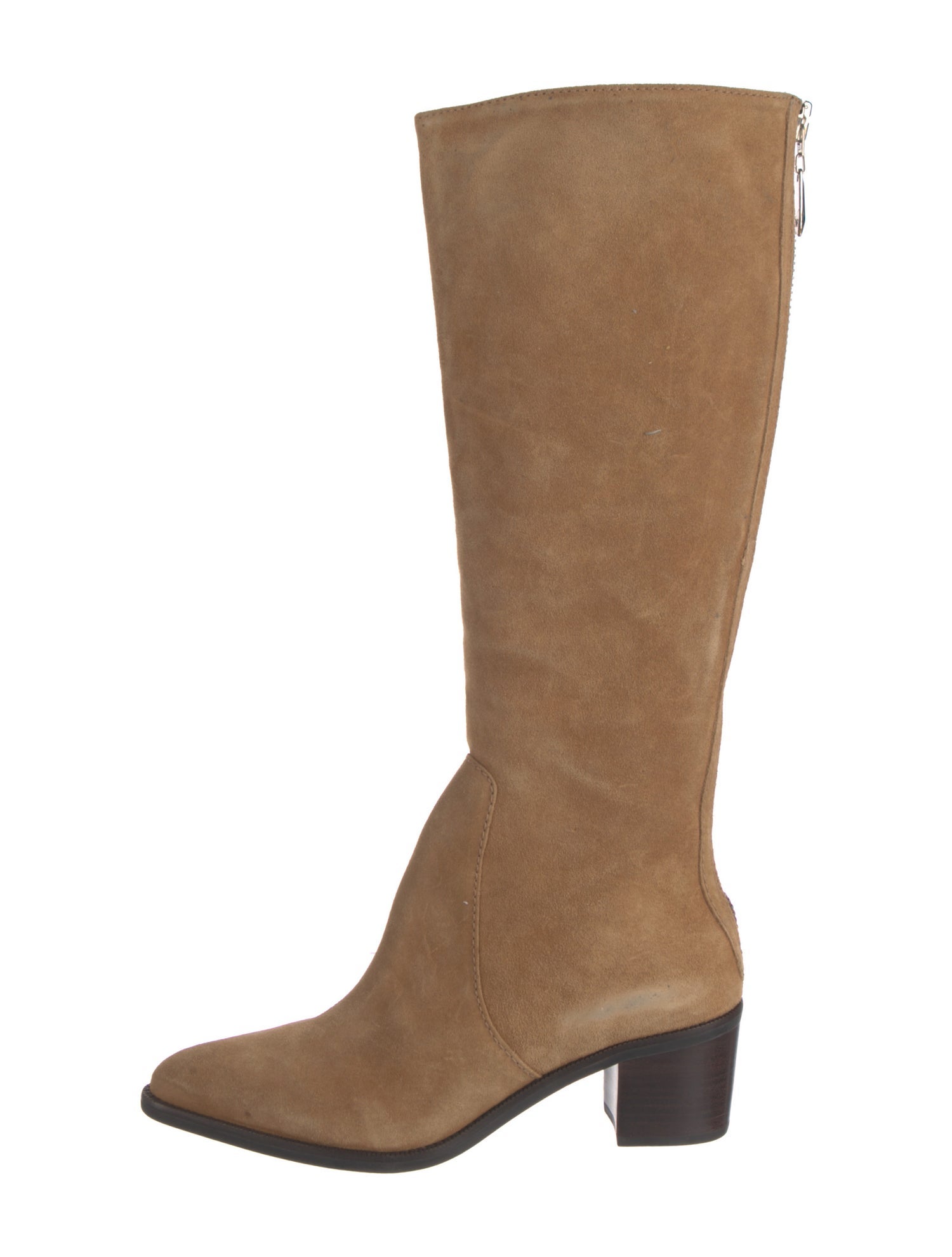Diane von Furstenberg Suede Riding Boots
