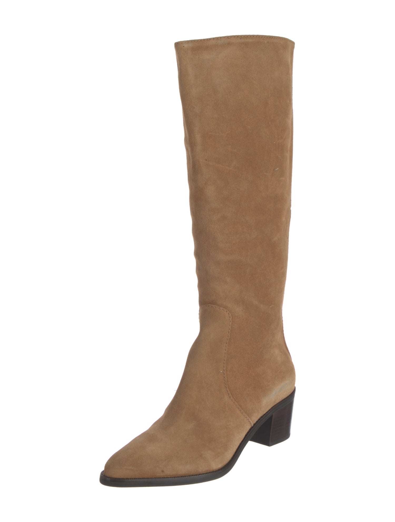 Diane von Furstenberg Suede Riding Boots