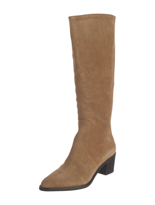 Diane von Furstenberg Suede Riding Boots