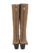 Diane von Furstenberg Suede Riding Boots