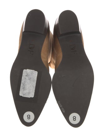 Diane von Furstenberg Suede Riding Boots