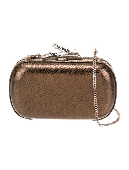 Diane von Furstenberg Leather Minaudière