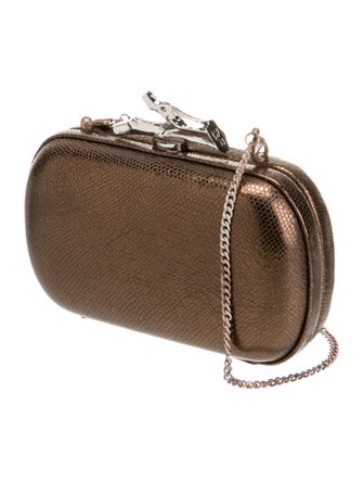 Diane von Furstenberg Leather Minaudière