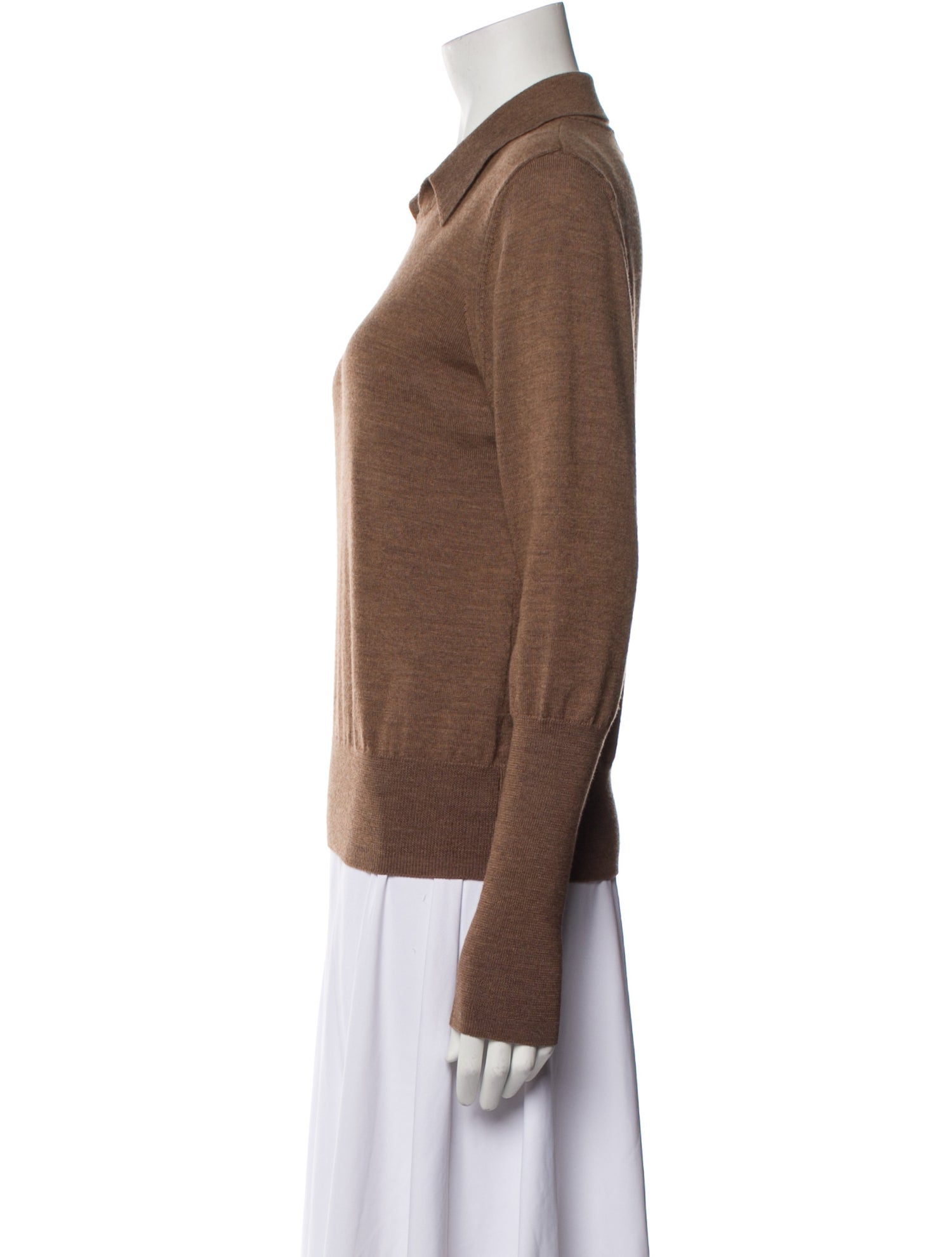 Diane von Furstenberg Merino Wool Long Sleeve Sweatshirt