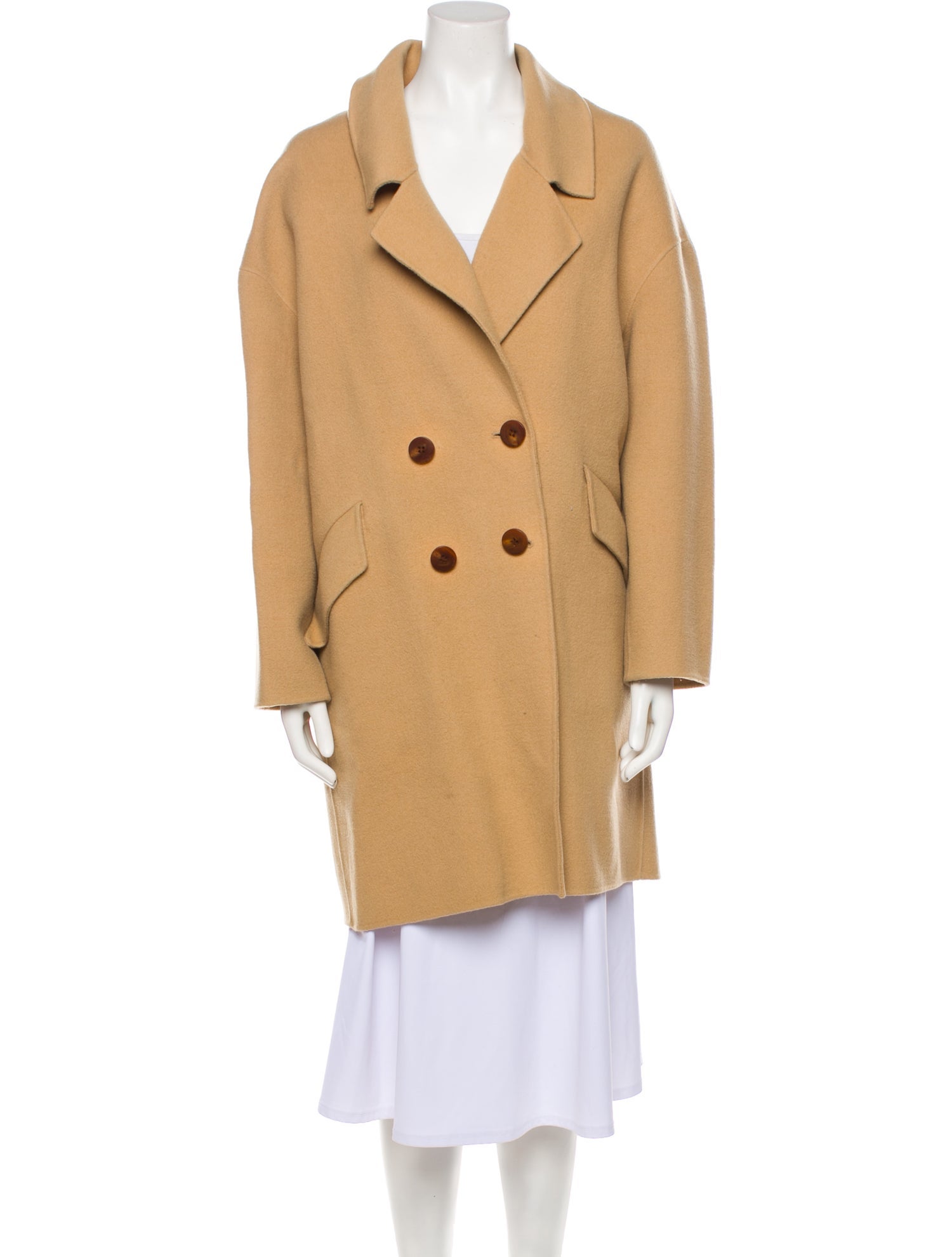 Diane von Furstenberg Wool Peacoat