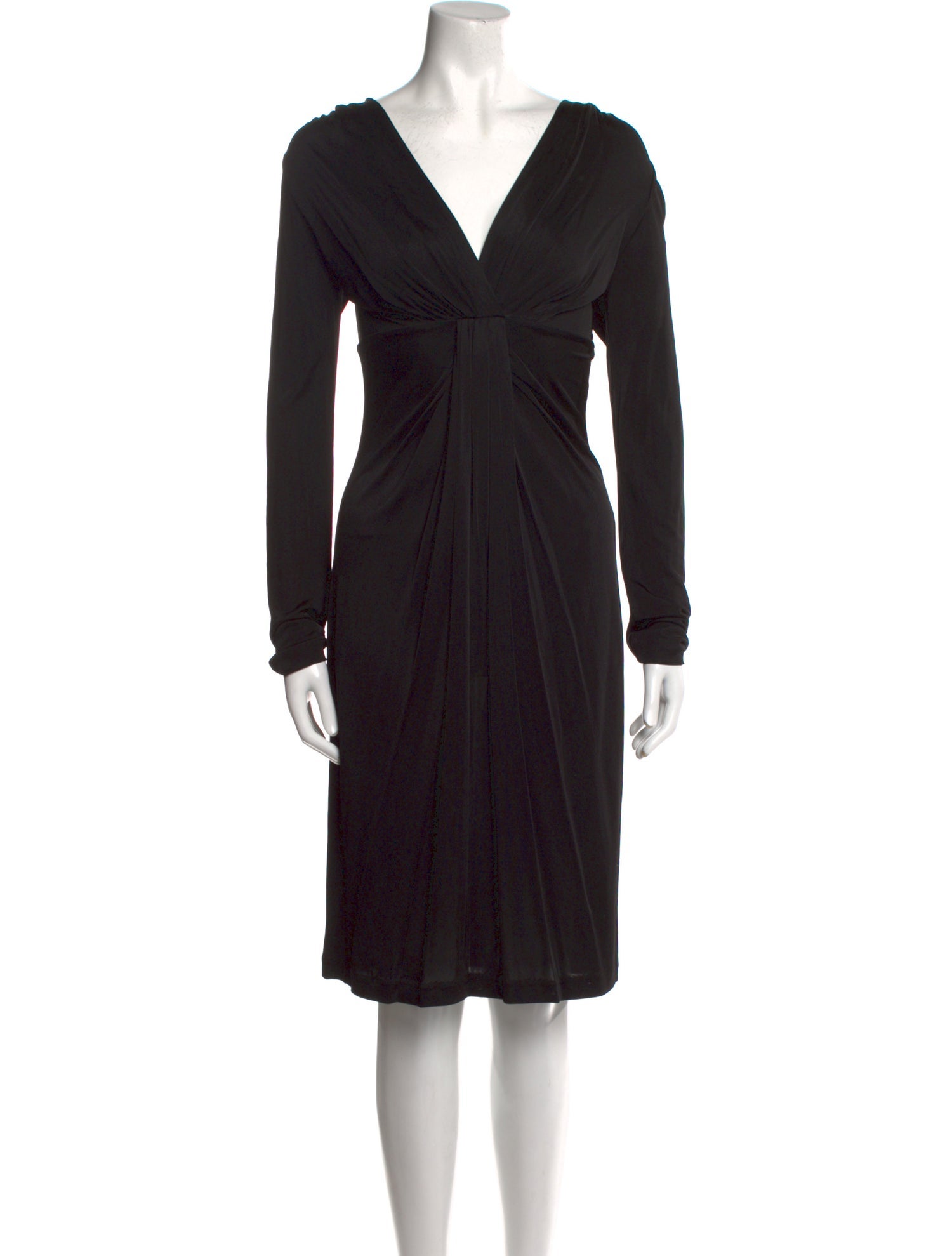 Diane von Furstenberg V-Neck Midi Length Dress