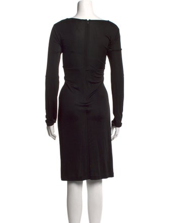 Diane von Furstenberg V-Neck Midi Length Dress