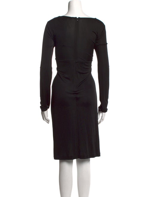 Diane von Furstenberg V-Neck Midi Length Dress