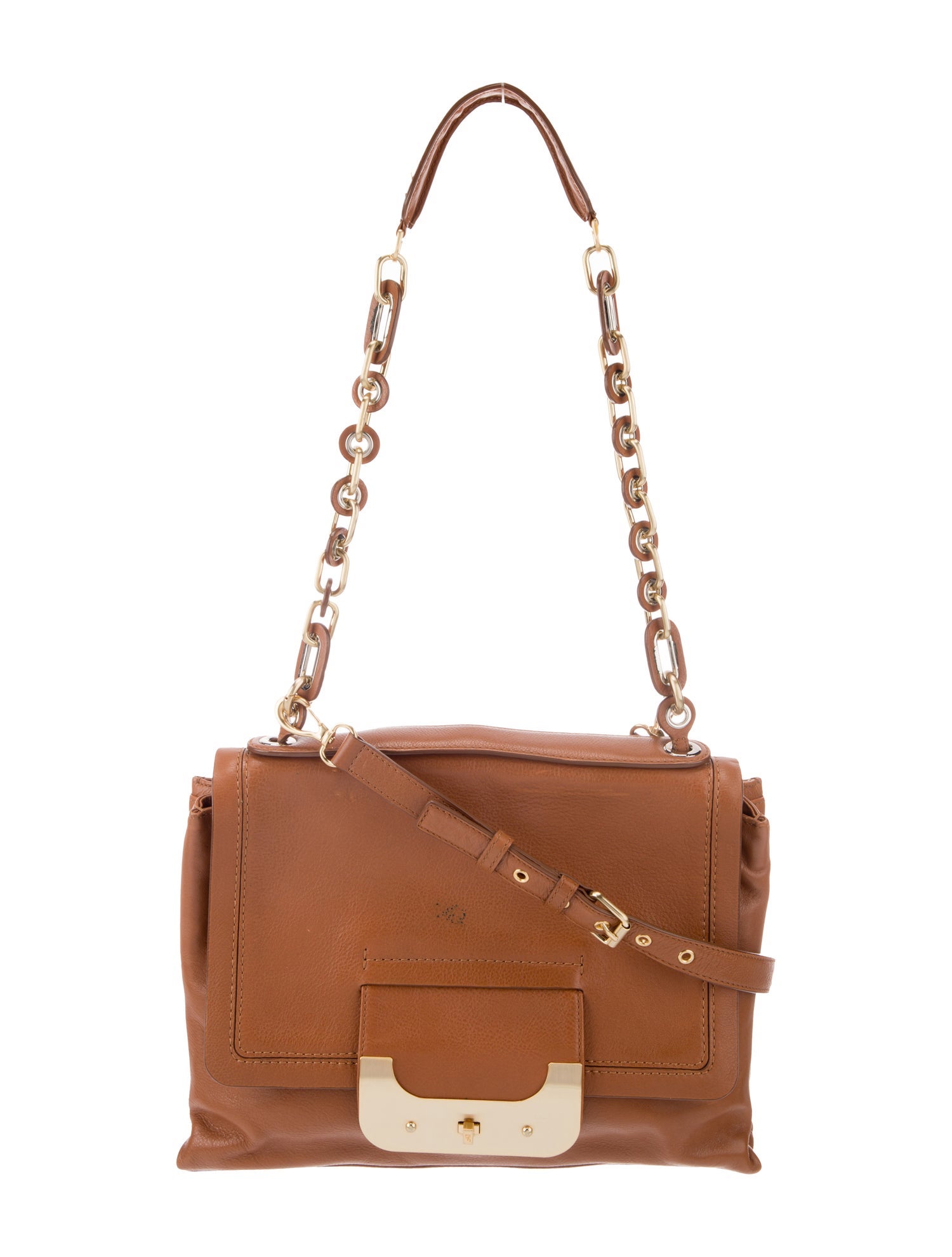 Diane von Furstenberg Leather Shoulder Bag