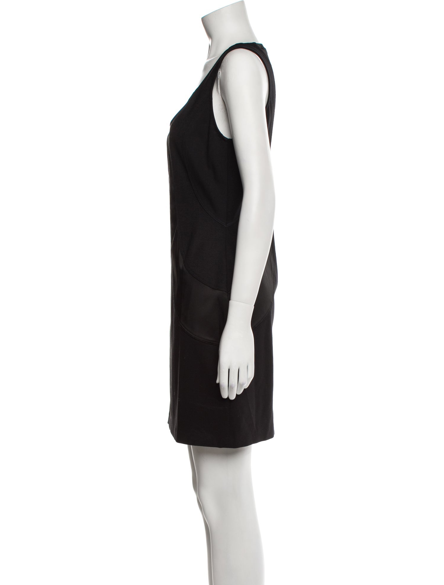 Diane von Furstenberg Scoop Neck Mini Dress