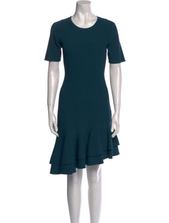 Diane von Furstenberg Crew Neck Knee-Length Dress