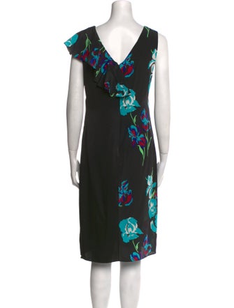 Diane von Furstenberg Silk Midi Length Dress