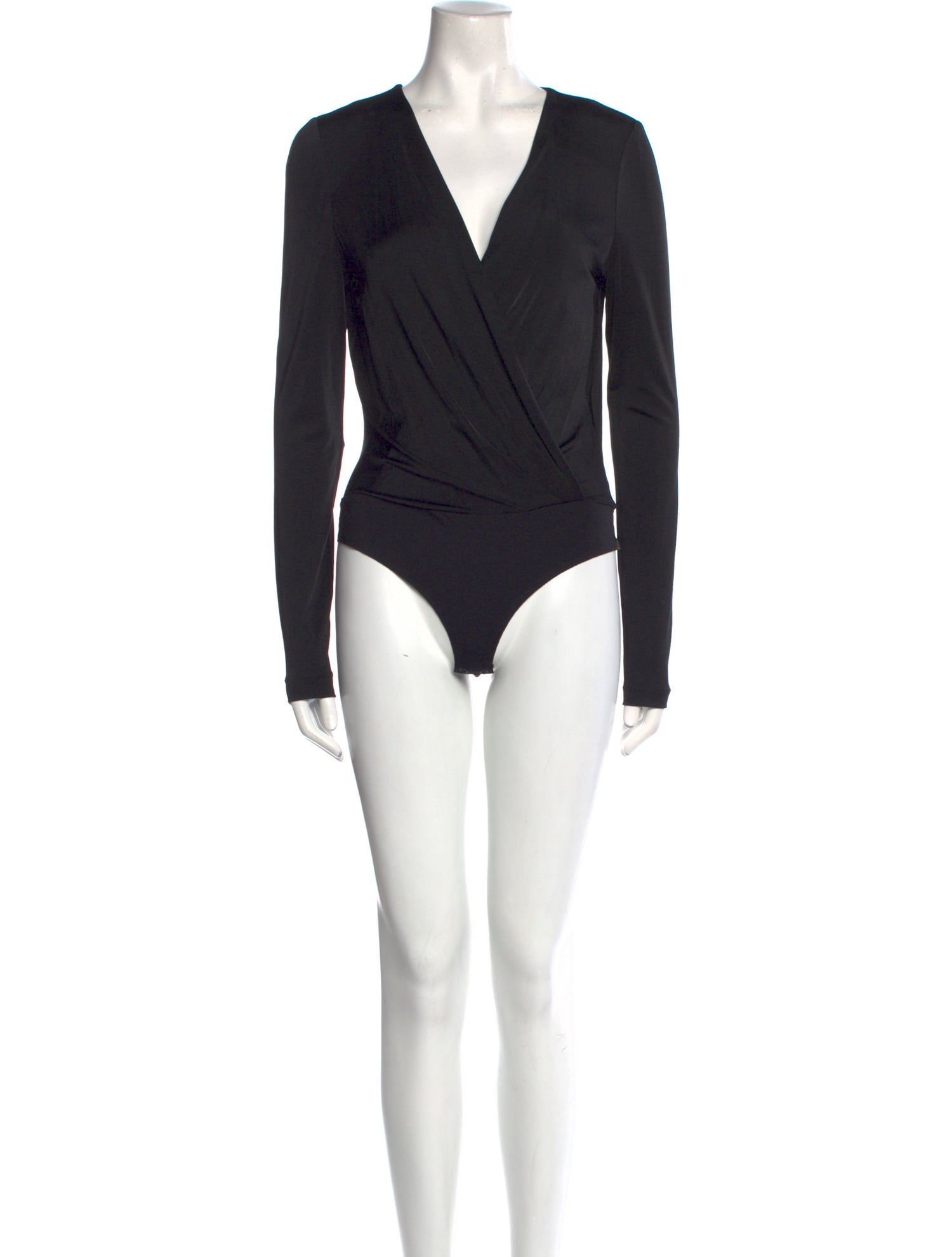 Diane von Furstenberg Silk V-Neck Bodysuit