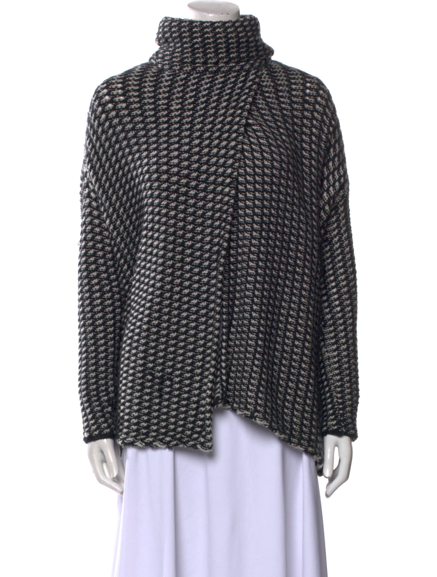 Diane von Furstenberg Wool Printed Sweater
