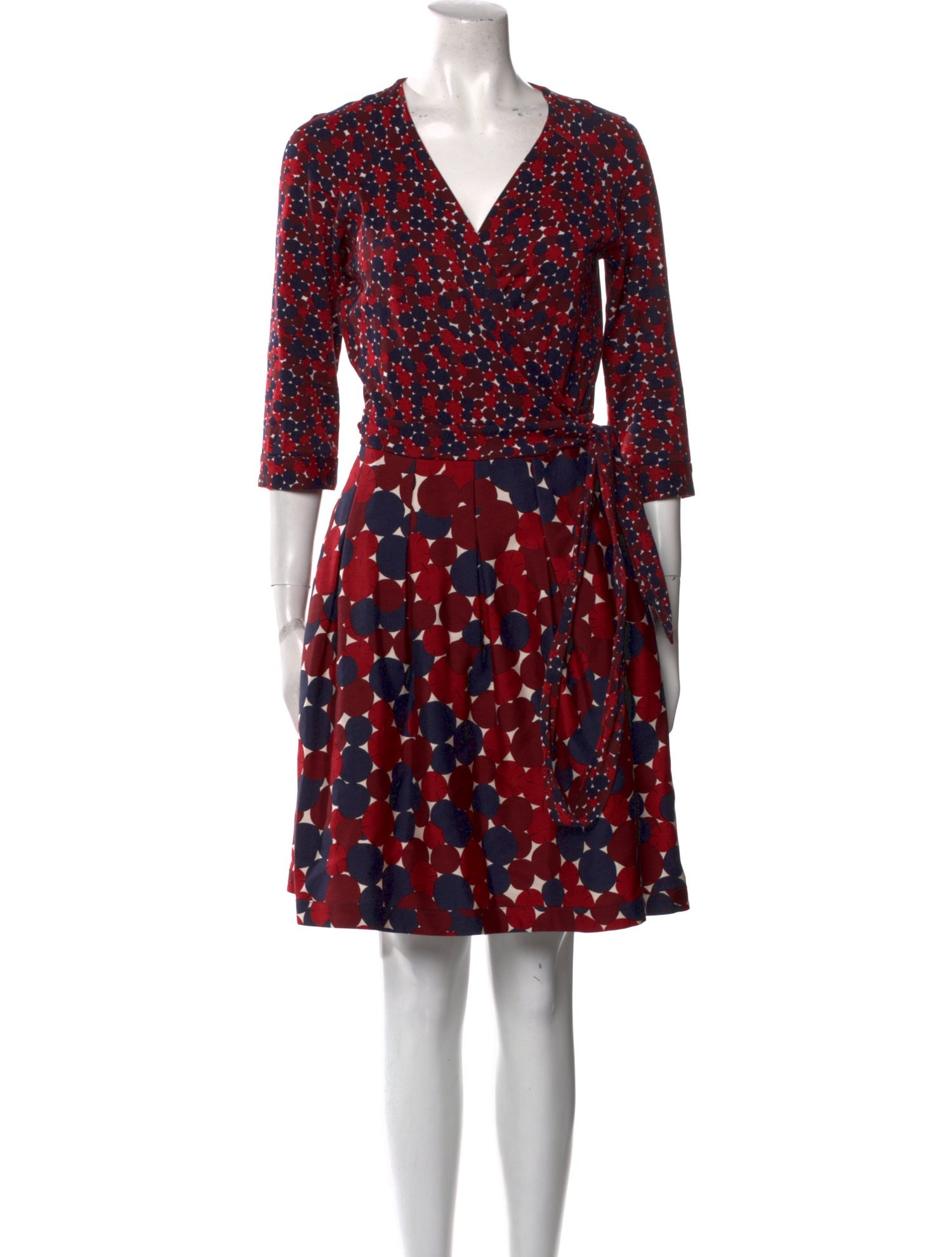 Diane von Furstenberg Wool Knee-Length Dress