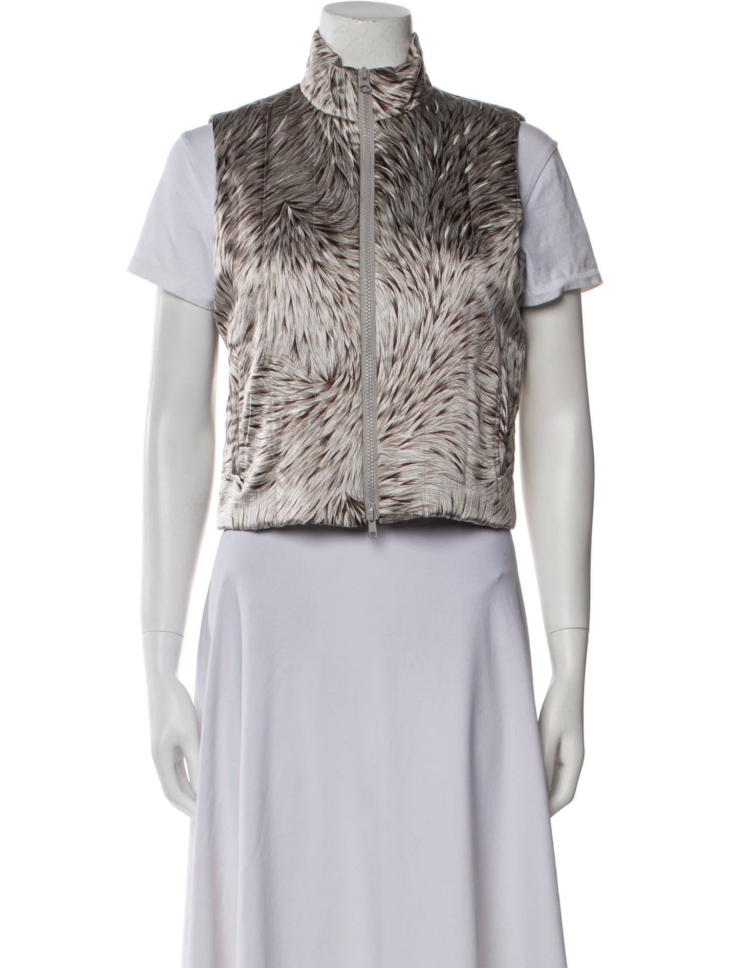 Diane von Furstenberg Silk Vest