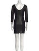 Diane von Furstenberg Leather Long Dress