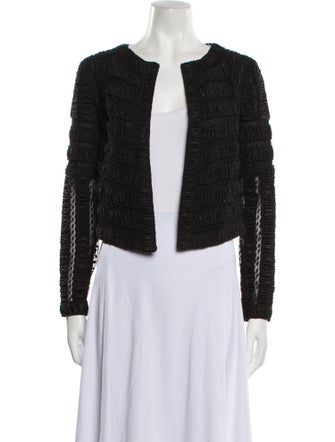 Diane von Furstenberg Tweed Pattern Evening Jacket