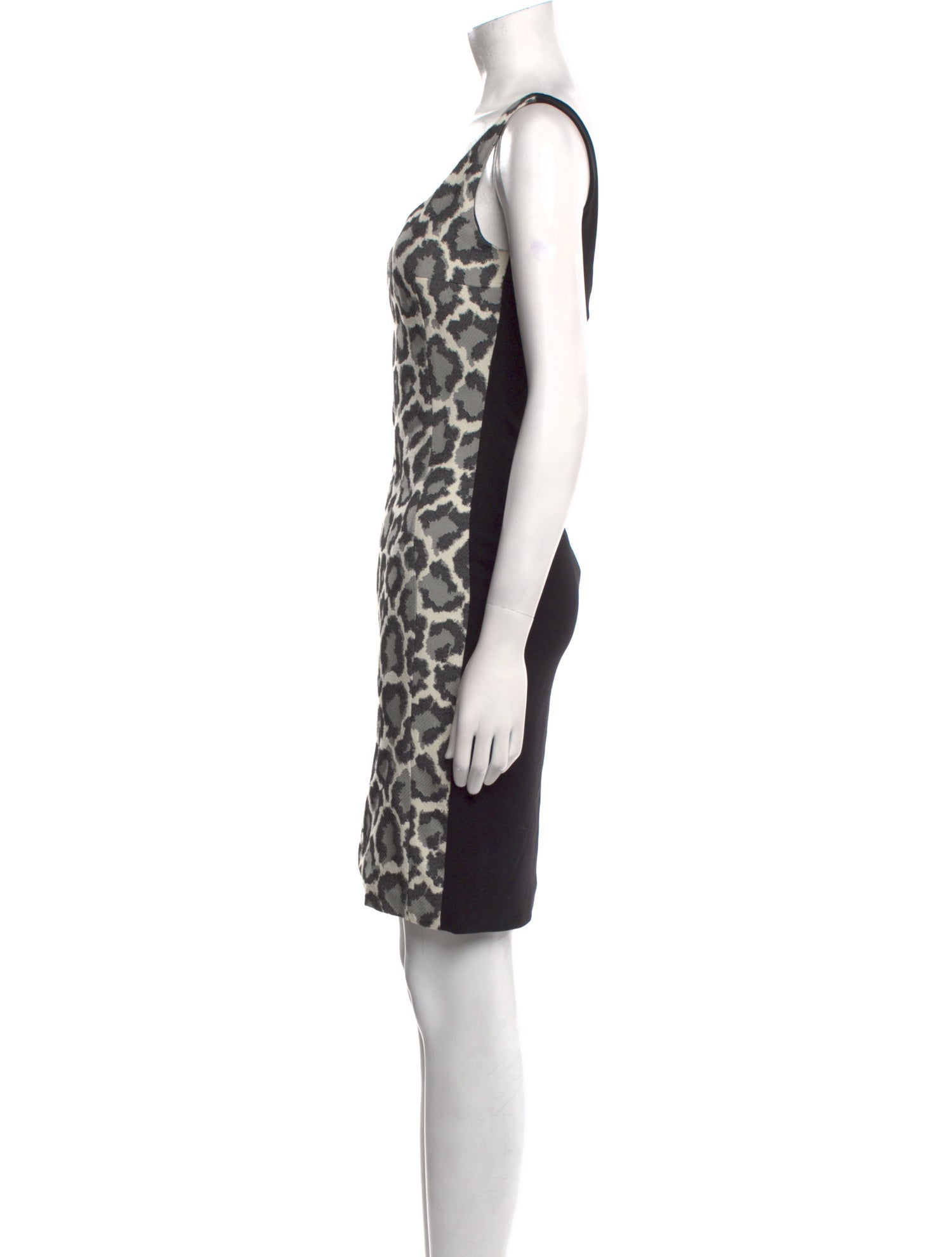 Diane von Furstenberg Animal Print Mini Dress