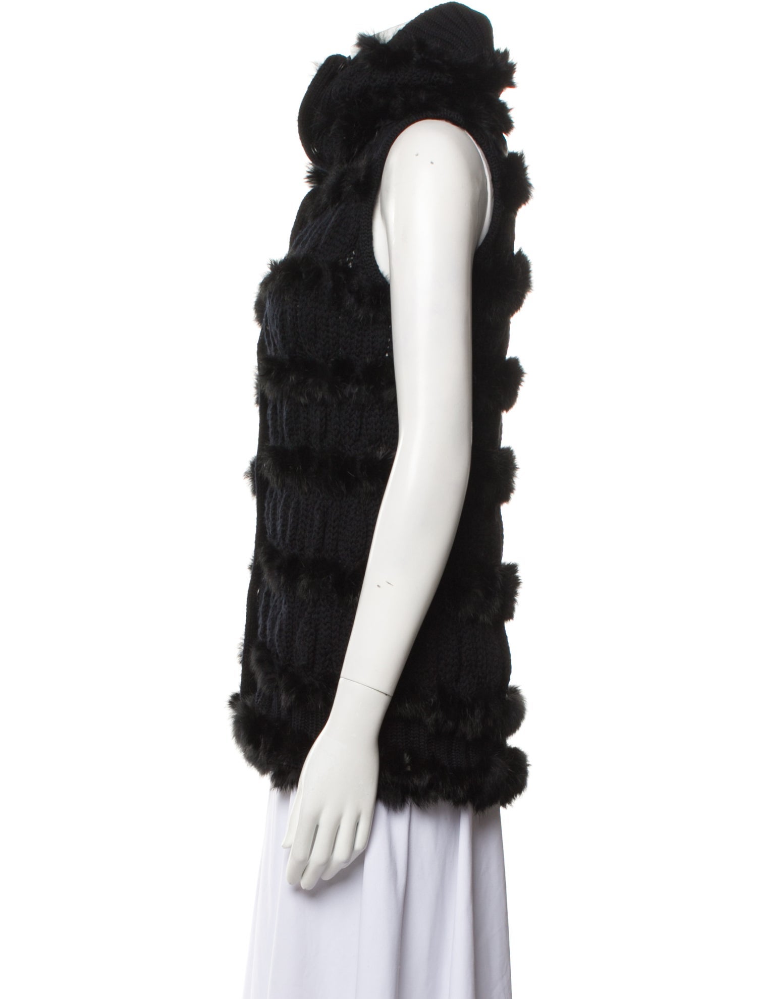 Diane von Furstenberg Wool Fur Jacket