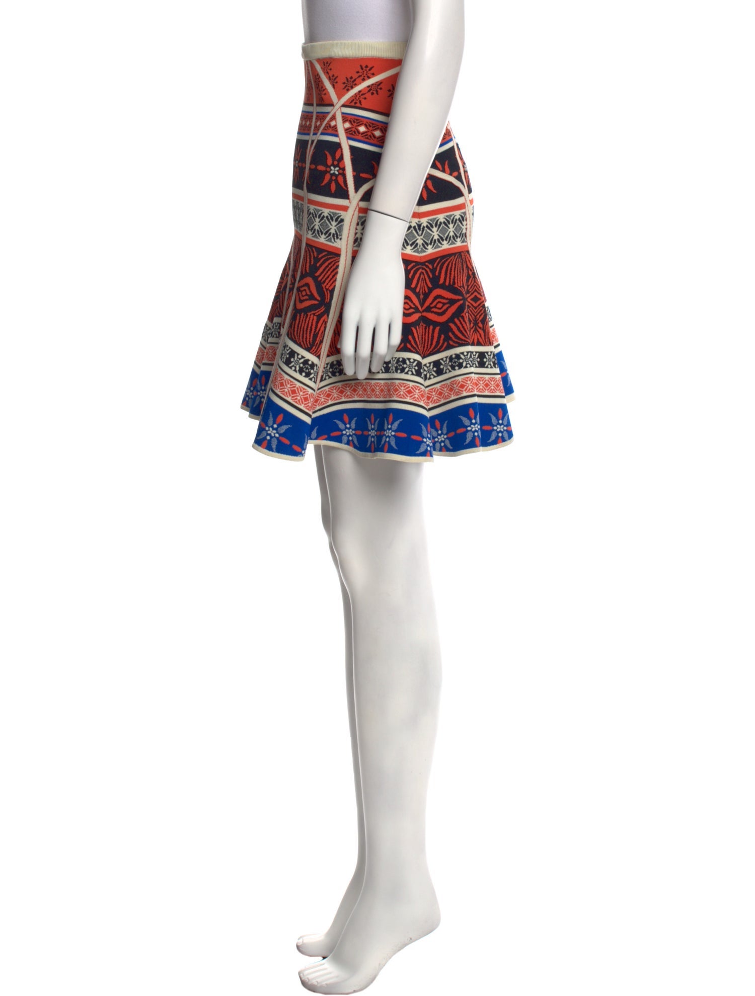 Diane von Furstenberg Printed Knee-Length Skirt