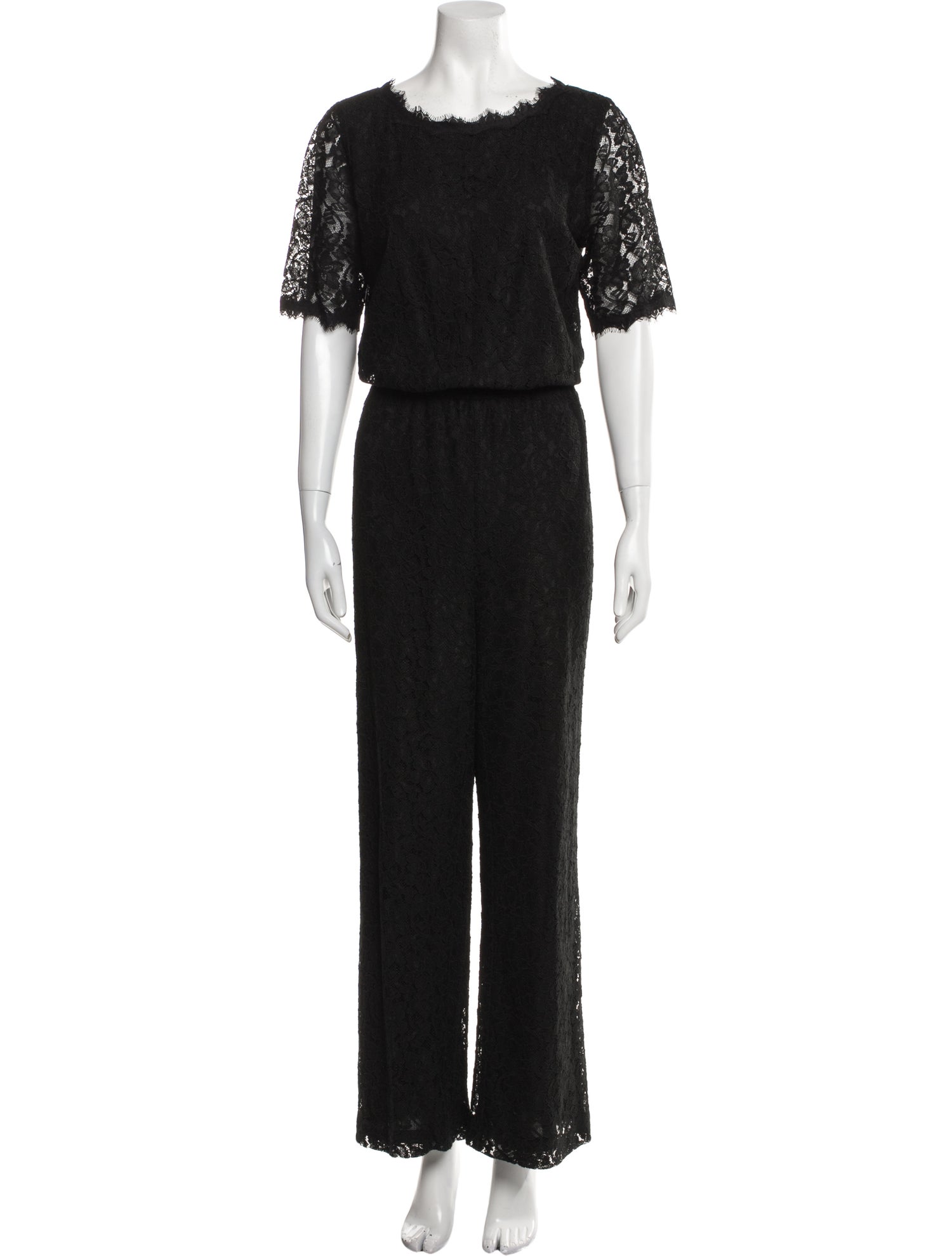 Diane von Furstenberg Scoop Neck Jumpsuit