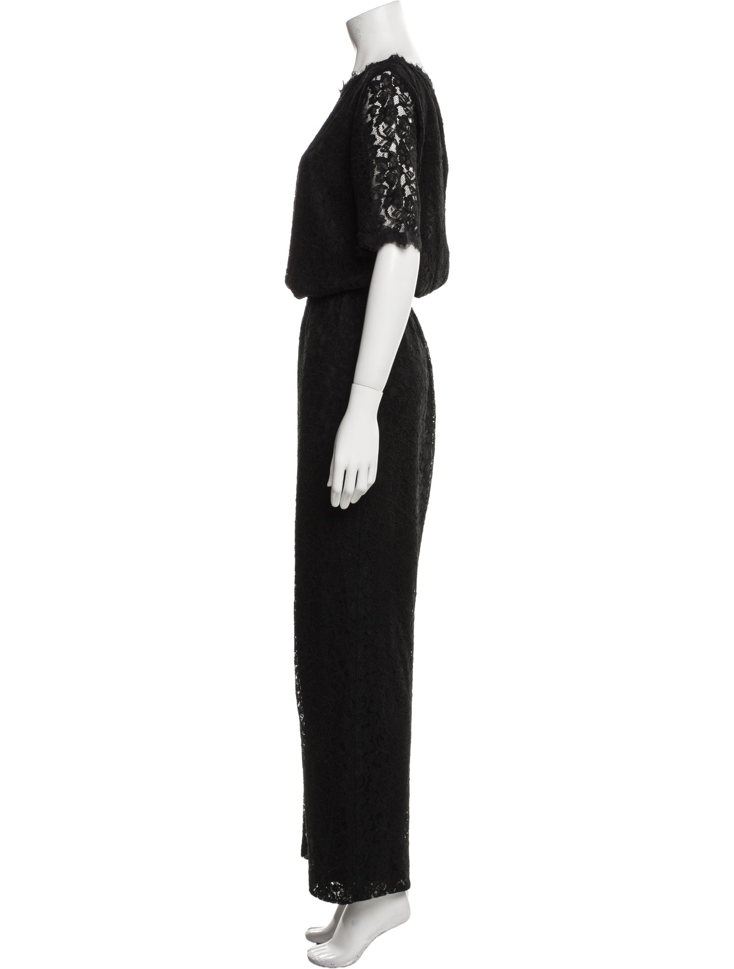 Diane von Furstenberg Scoop Neck Jumpsuit