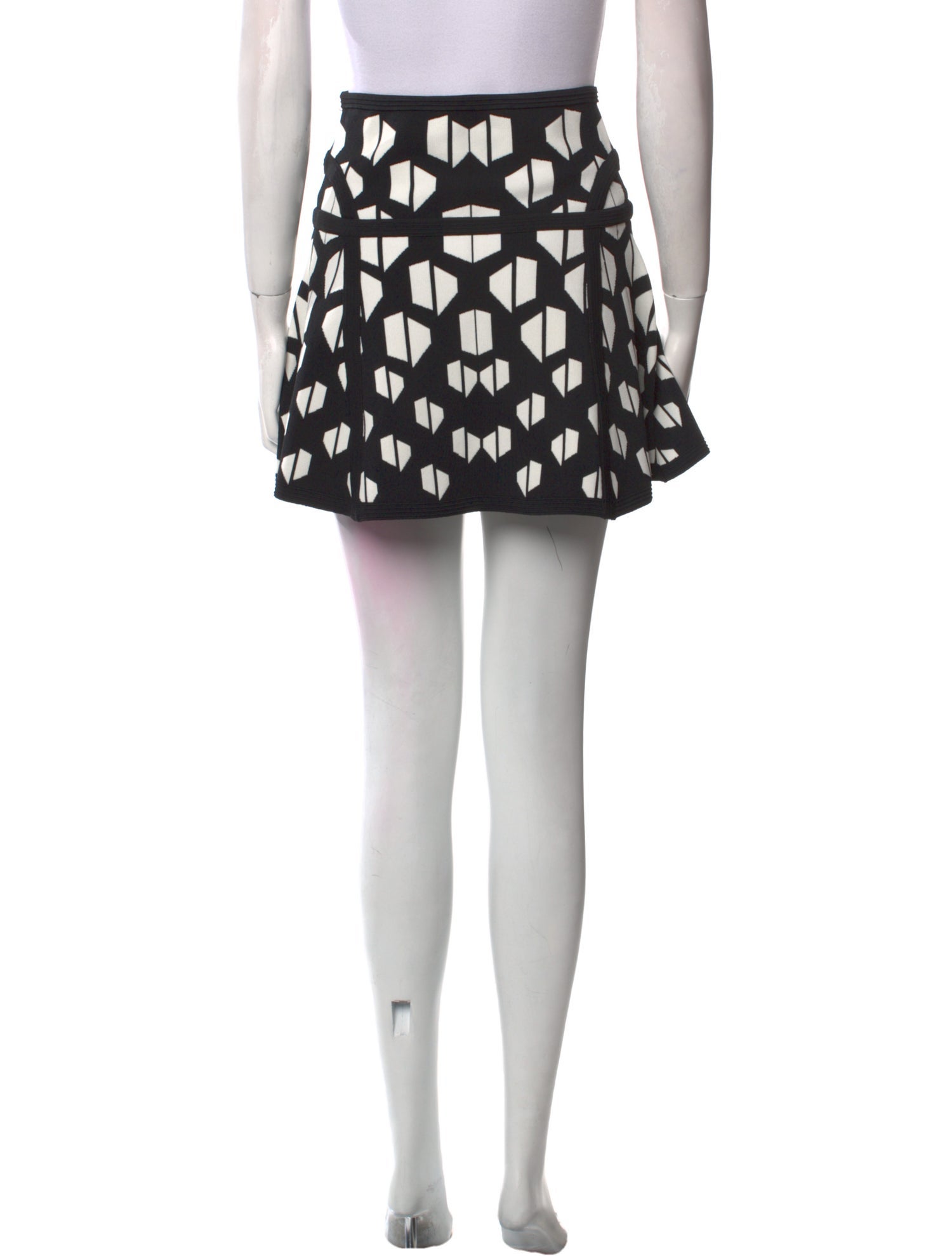 Diane von Furstenberg Printed Mini Skirt