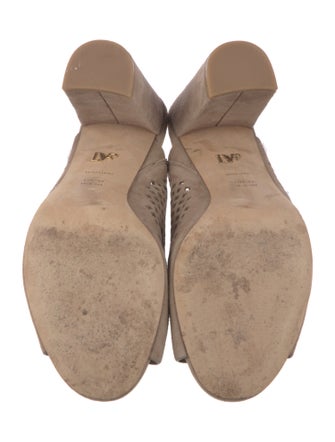 Diane von Furstenberg Suede Slides