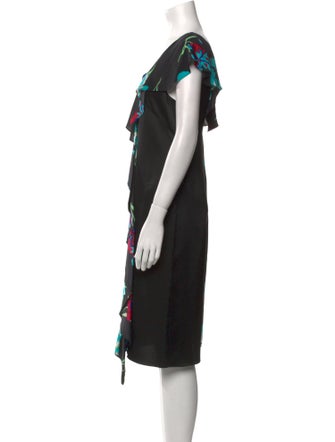 Diane von Furstenberg Silk Midi Length Dress