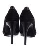 Diane von Furstenberg Suede Leather Trim Embellishment Pumps