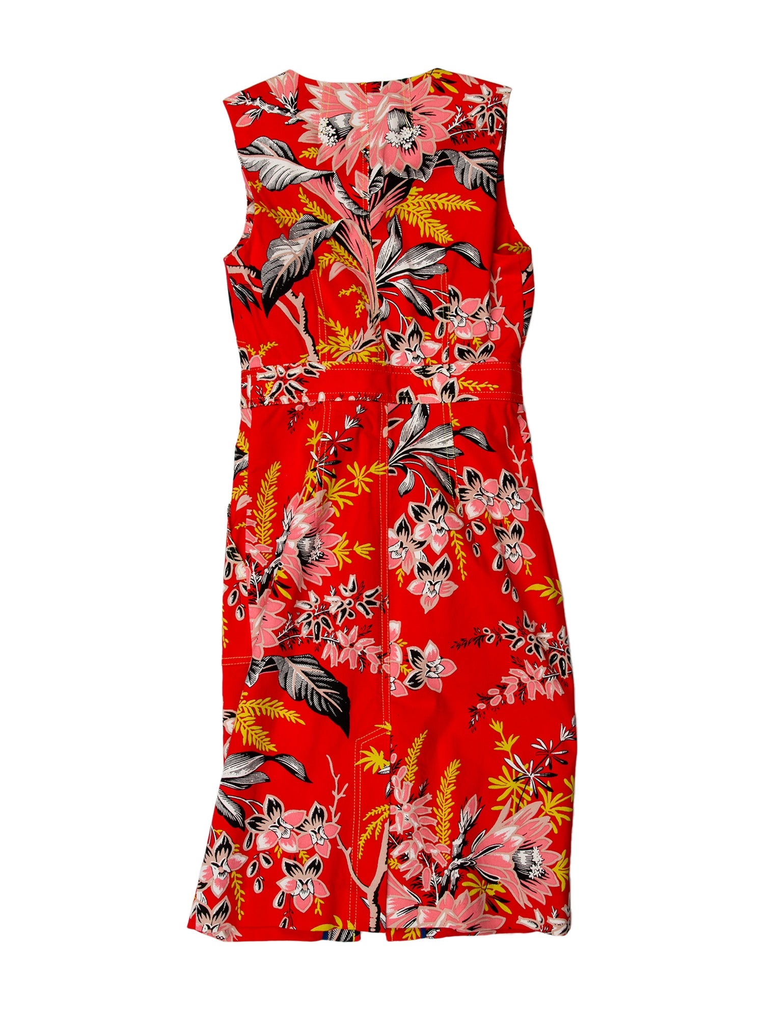 Diane von Furstenberg Floral Print Mini Dress