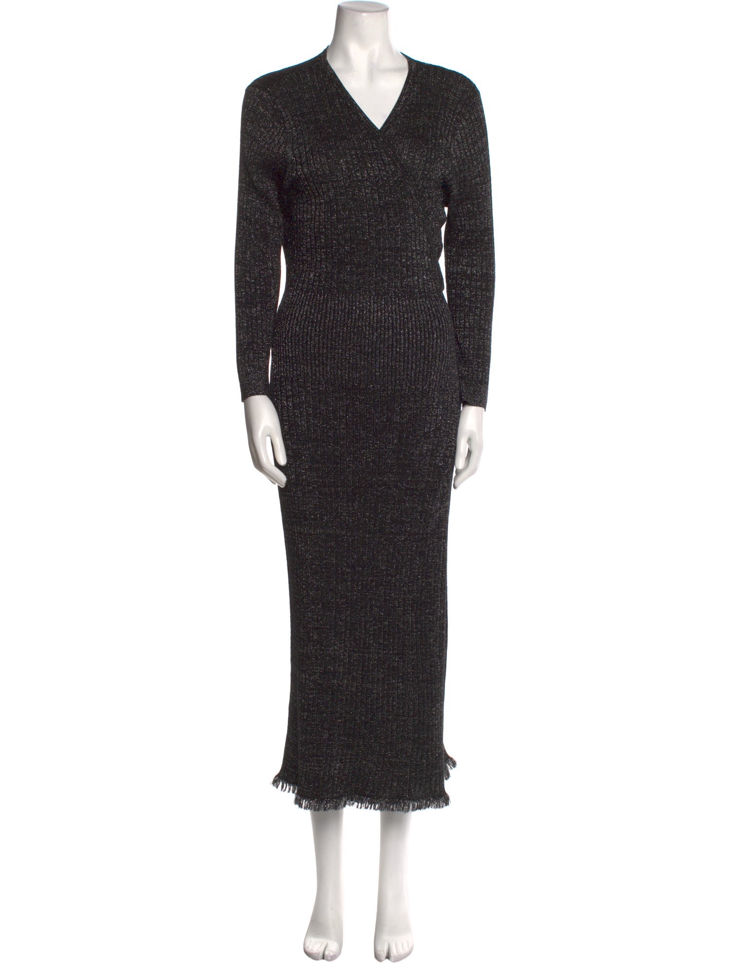 Diane von Furstenberg Merino Wool Long Dress