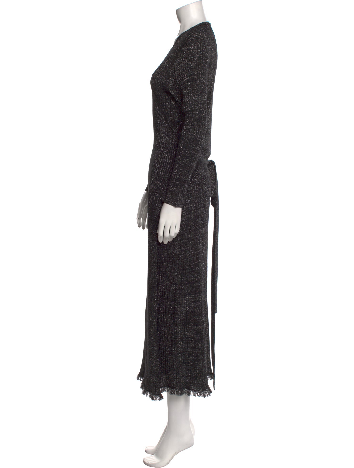 Diane von Furstenberg Merino Wool Long Dress