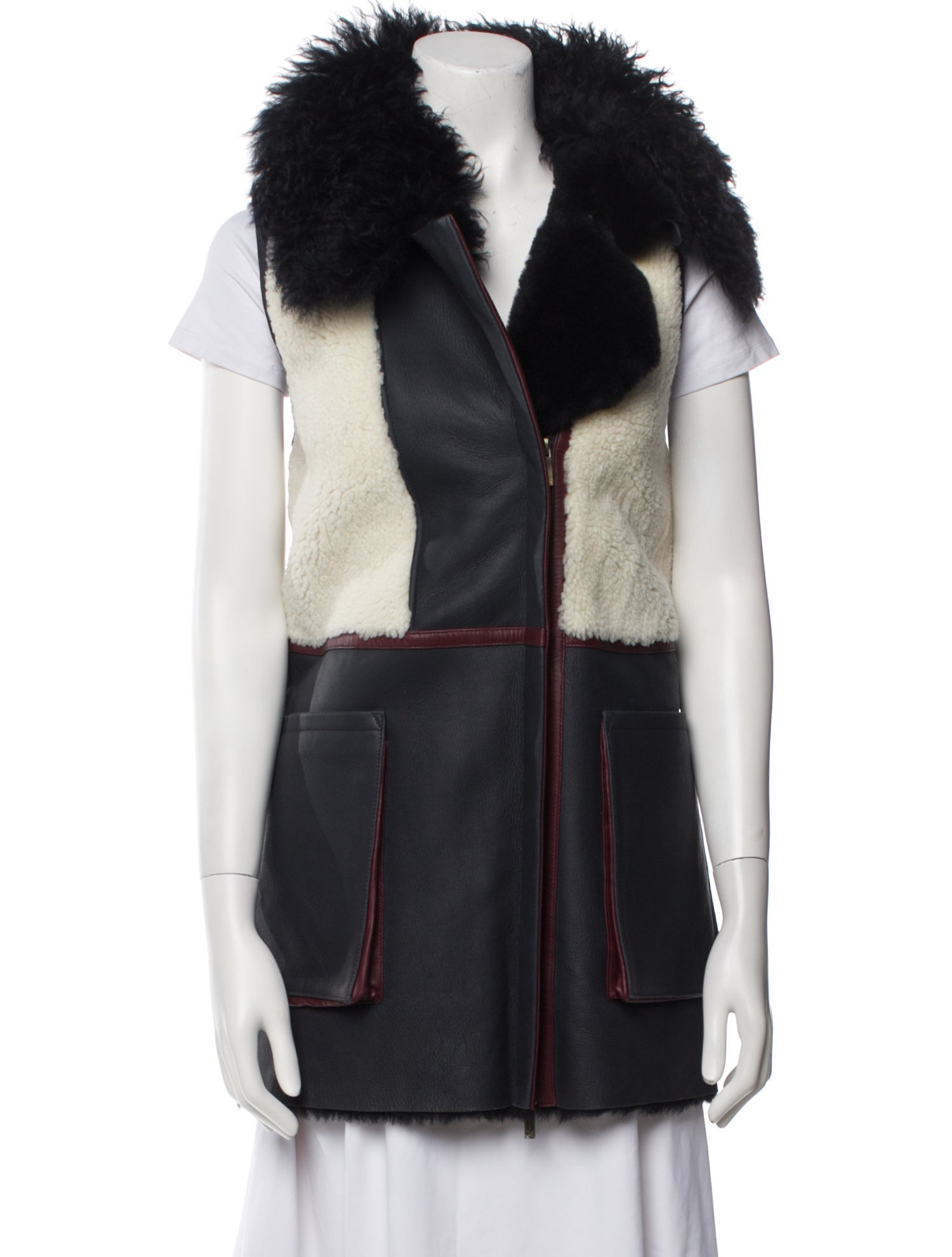 Diane von Furstenberg Shearling Fur Jacket
