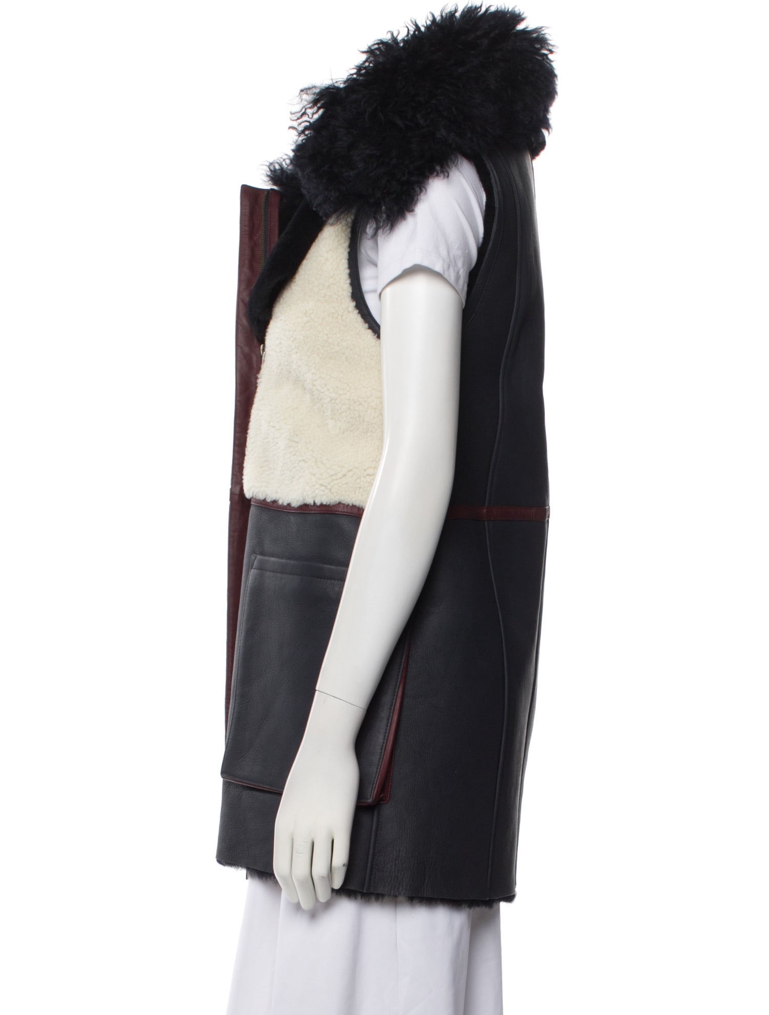 Diane von Furstenberg Shearling Fur Jacket