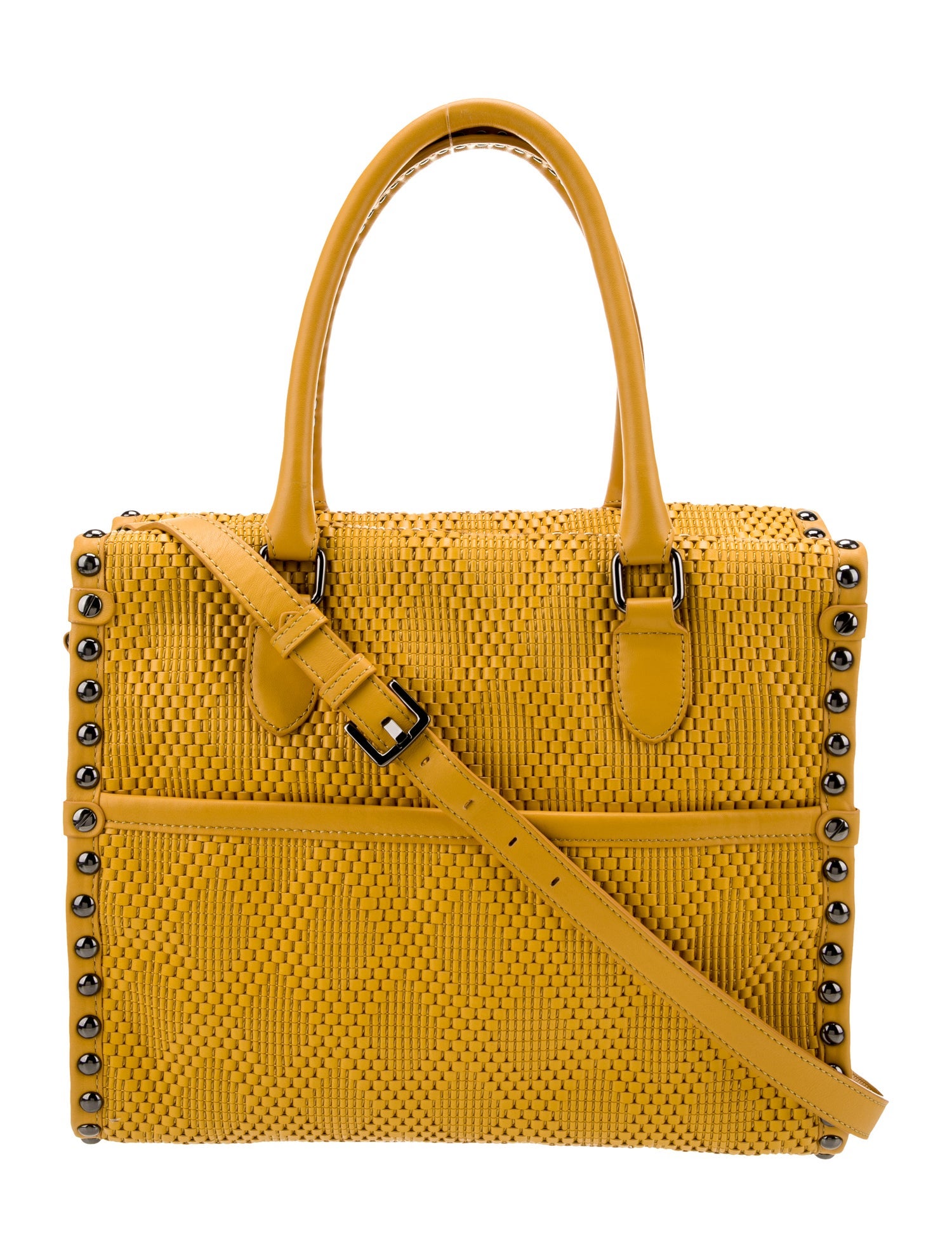 Diane von Furstenberg Leather Messenger Bag