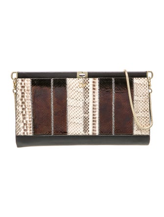 Diane von Furstenberg Leather Clutch