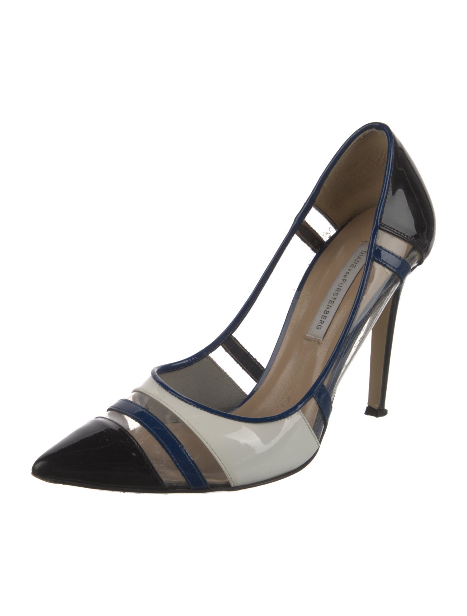 Diane von Furstenberg Patent Leather Pumps