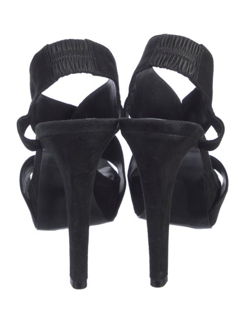 Diane von Furstenberg Suede Slingback Sandals