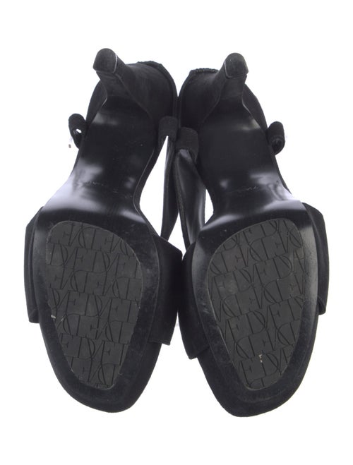 Diane von Furstenberg Suede Slingback Sandals