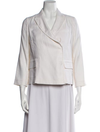 Diane von Furstenberg Linen Blazer