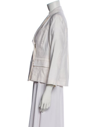 Diane von Furstenberg Linen Blazer