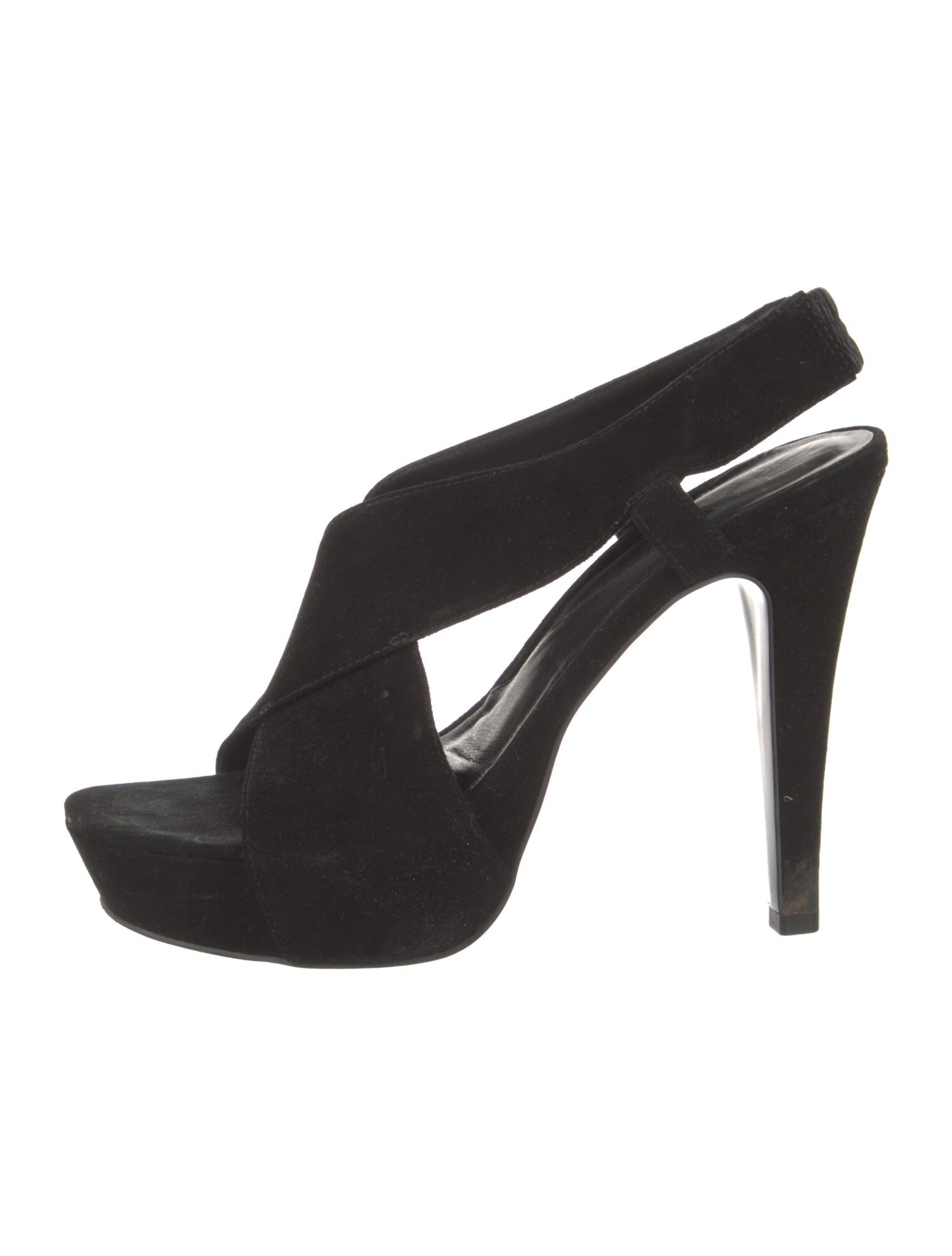 Diane von Furstenberg Suede Slingback Sandals