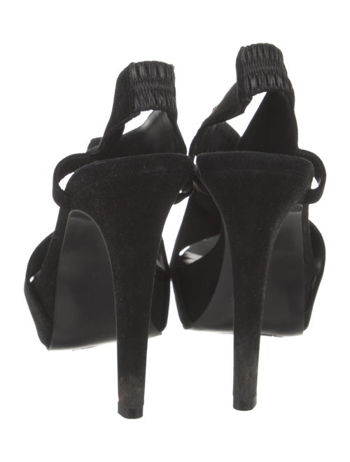 Diane von Furstenberg Suede Slingback Sandals
