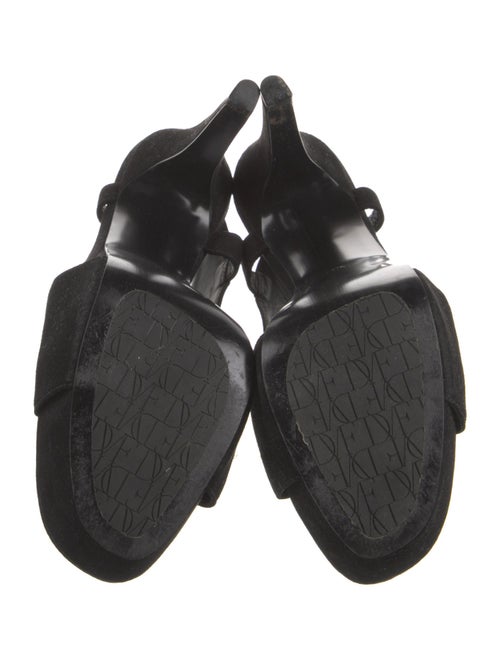 Diane von Furstenberg Suede Slingback Sandals
