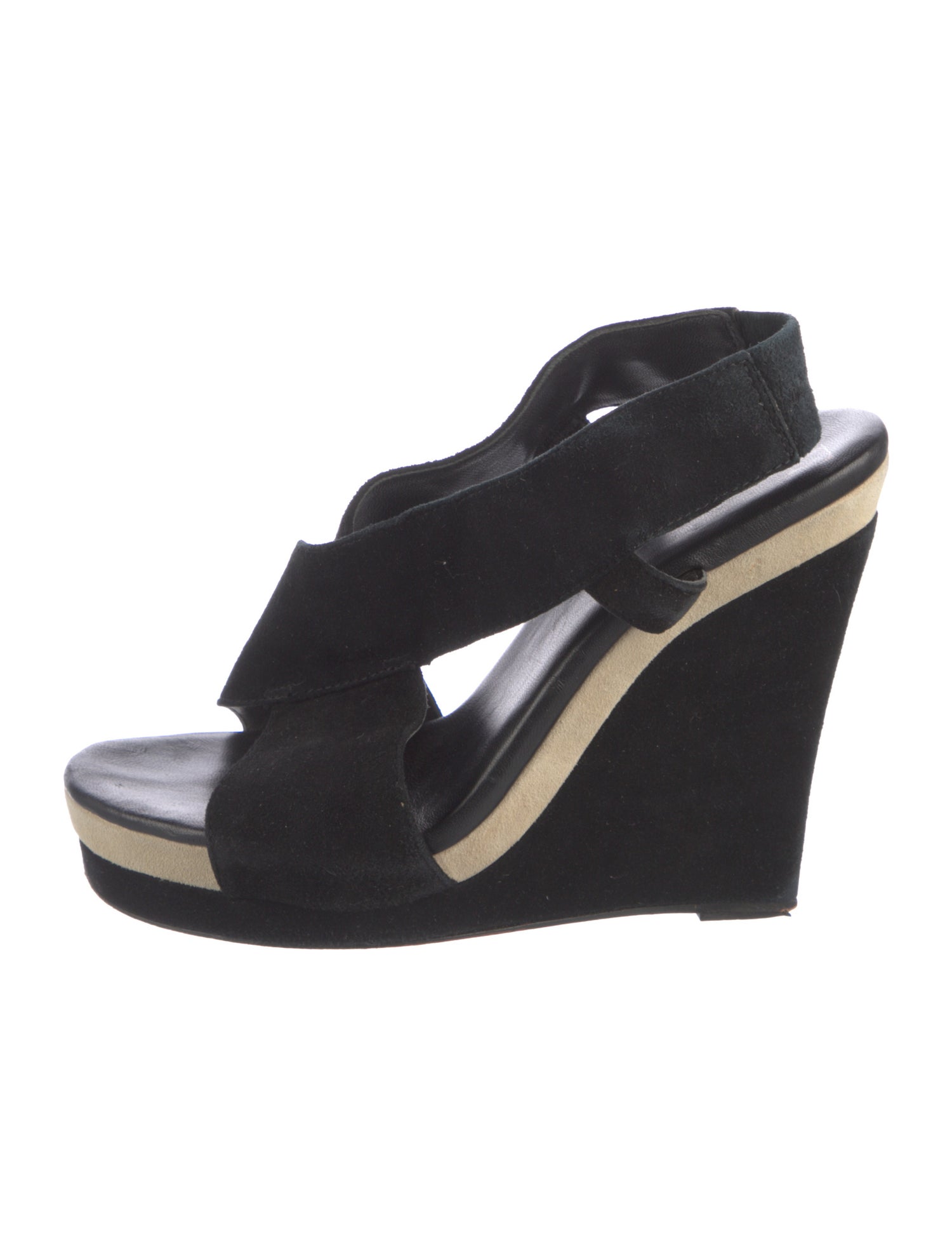 Diane von Furstenberg Suede Slingback Sandals